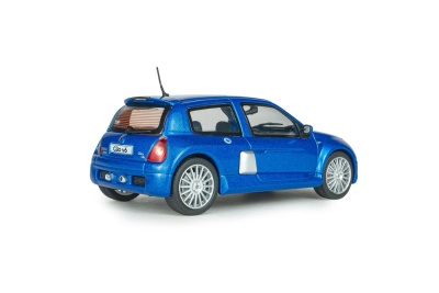 Renault Clio V6 2003 blau metallic Modellauto 1:43 Solido