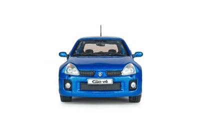 Renault Clio V6 2003 blau metallic Modellauto 1:43 Solido