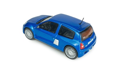 Renault Clio V6 2003 blau metallic Modellauto 1:43 Solido