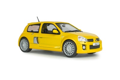 Renault Clio V6 PH. 2 2003 gelb metallic Modellauto 1:43 Solido