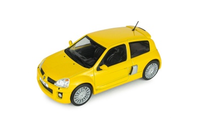 Renault Clio V6 PH. 2 2003 gelb metallic Modellauto 1:43 Solido