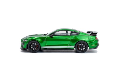 Ford Shelby Mustang GT500 2020 grün weiß Modellauto 1:43 Solido