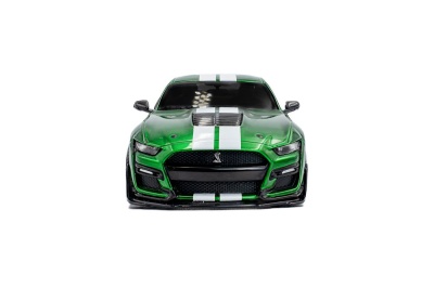Ford Shelby Mustang GT500 2020 grün weiß Modellauto 1:43 Solido