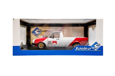 VW Caddy #85 Racing Tribute 1982 rot weiß Modellauto 1:18 Solido