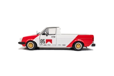 VW Caddy #85 Racing Tribute 1982 rot weiß Modellauto 1:18 Solido