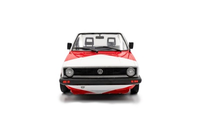 VW Caddy #85 Racing Tribute 1982 rot weiß Modellauto 1:18 Solido