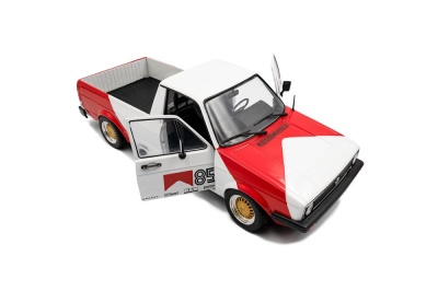 VW Caddy #85 Racing Tribute 1982 rot weiß Modellauto 1:18 Solido