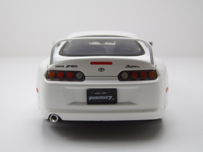 Toyota Supra 1995 weiß Brian Fast & Furious Modellauto 1:24 Jada Toys