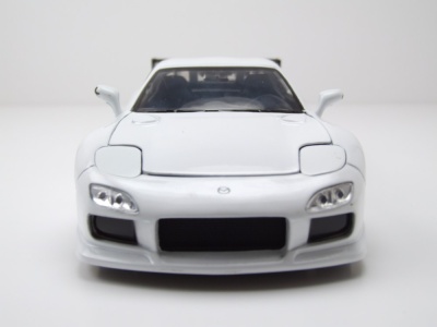 Mazda RX-7 1993 weiß Fast & Furious Modellauto 1:24 Jada Toys