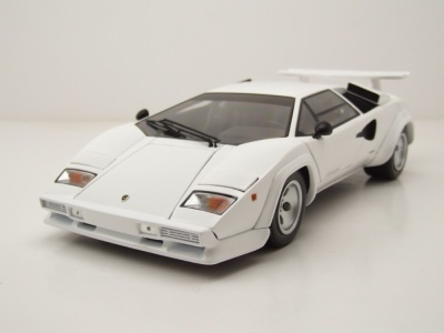 Lamborghini Countach LP 400 S weiß Modellauto 1:18...