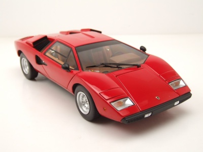 Lamborghini Countach LP 400 1974 rot Modellauto 1:18 Kyosho