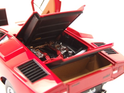 Lamborghini Countach LP 400 1974 rot Modellauto 1:18 Kyosho