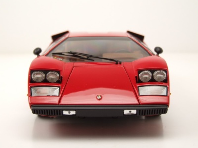 Lamborghini Countach LP 400 1974 rot Modellauto 1:18 Kyosho