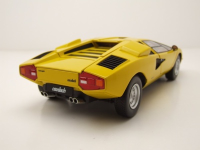 Lamborghini Countach LP 400 gelb Modellauto 1:18 Kyosho