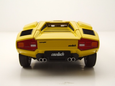 Lamborghini Countach LP 400 gelb Modellauto 1:18 Kyosho