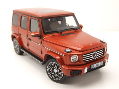 Mercedes G-Klasse G-Modell 2024 matt kupfer orange Modellauto 1:18 Norev