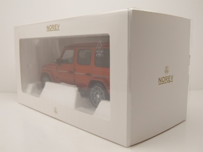 Mercedes G-Klasse G-Modell 2024 matt kupfer orange Modellauto 1:18 Norev