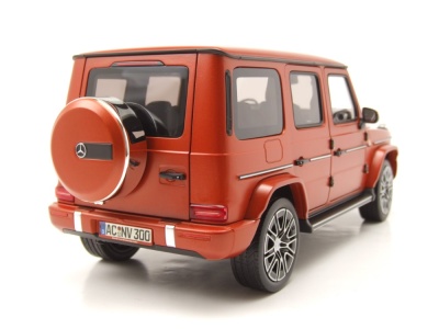 Mercedes G-Klasse G-Modell 2024 matt kupfer orange Modellauto 1:18 Norev