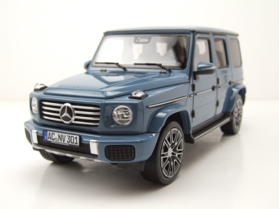 Mercedes G-Klasse G-Modell 2024 vintage blau Modellauto...
