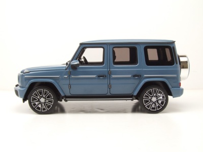 Mercedes G-Klasse G-Modell 2024 vintage blau Modellauto 1:18 Norev