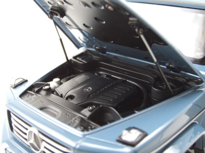 Mercedes G-Klasse G-Modell 2024 vintage blau Modellauto 1:18 Norev