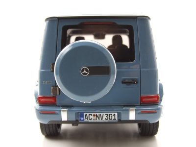 Mercedes G-Klasse G-Modell 2024 vintage blau Modellauto 1:18 Norev