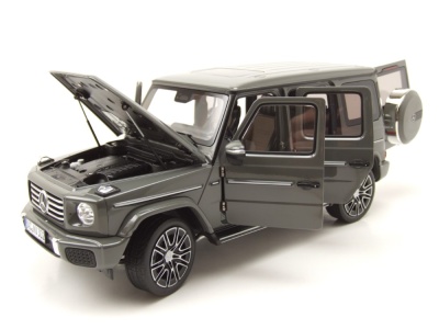 Mercedes G-Klasse G-Modell 2024 classic grau Modellauto 1:18 Norev