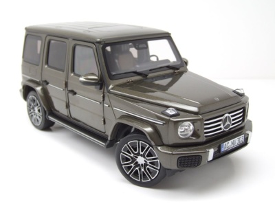 Mercedes G-Klasse G-Modell 2024 indium grau Modellauto 1:18 Norev