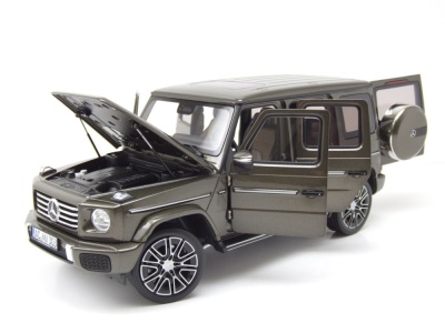 Mercedes G-Klasse G-Modell 2024 indium grau Modellauto 1:18 Norev