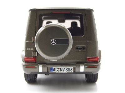 Mercedes G-Klasse G-Modell 2024 indium grau Modellauto 1:18 Norev
