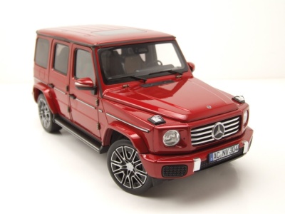 Mercedes G-Klasse G-Modell 2024 hyacinth rot Modellauto 1:18 Norev