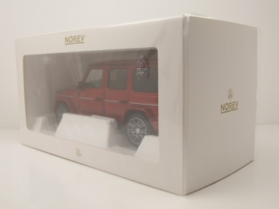 Mercedes G-Klasse G-Modell 2024 hyacinth rot Modellauto 1:18 Norev