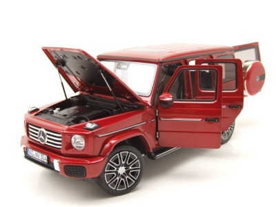 Mercedes G-Klasse G-Modell 2024 hyacinth rot Modellauto 1:18 Norev