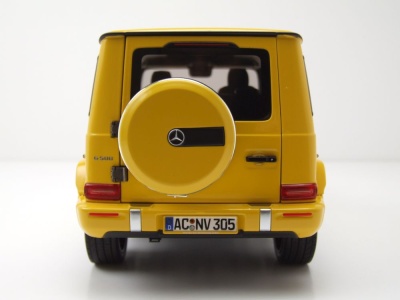 Mercedes G-Klasse G-Modell 2024 sonnen gelb Modellauto 1:18 Norev