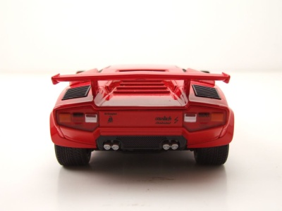 Lamborghini Countach LP 5000 S rot Modellauto 1:24 Welly