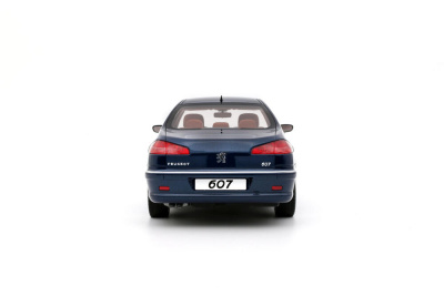 Peugeot 607 3.0 V6 Phase 2 2008 blau Modellauto 1:18 Ottomobile