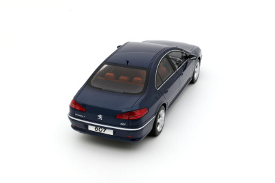 Peugeot 607 3.0 V6 Phase 2 2008 blau Modellauto 1:18 Ottomobile