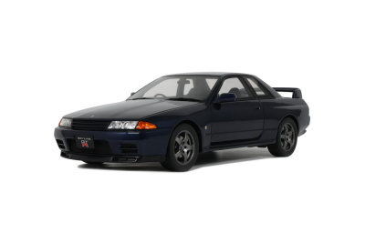 Nissan Skyline GT-R BNR32 RHD 1993 dunkelblau metallic Modellauto 1:18 Ottomobile