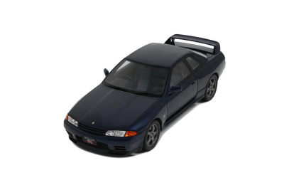 Nissan Skyline GT-R BNR32 RHD 1993 dunkelblau metallic Modellauto 1:18 Ottomobile