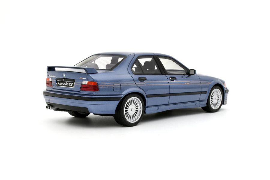 Modellauto BMW Alpina B6 2.8 1992 blau metallic 1:18 Ottomobile