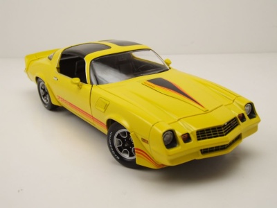 Chevrolet Camaro Z/28 T-Top 1980 gelb Modellauto 1:18 Greenlight Collectibles
