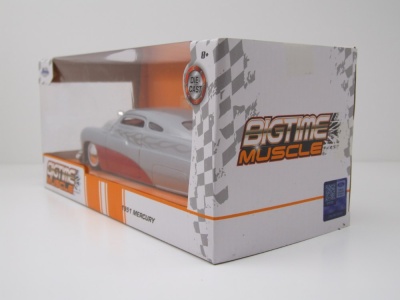 Mercury Coupe 1951 silber rot Modellauto 1:24 Jada Toys