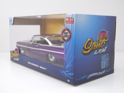 Chevrolet Impala 1959 lila Modellauto 1:24 Jada Toys