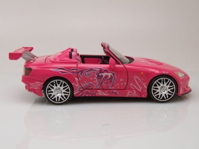 Honda S2000 Cabrio 1995 pink Suki Fast & Furious Modellauto 1:24 Jada Toys