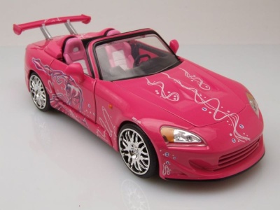 Honda S2000 Cabrio 1995 pink Suki Fast & Furious Modellauto 1:24 Jada Toys