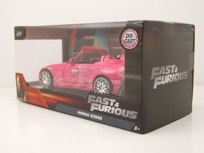 Honda S2000 Cabrio 1995 pink Suki Fast & Furious Modellauto 1:24 Jada Toys