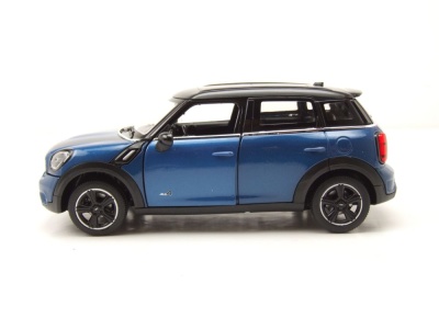 Mini Cooper S Countryman R60 blau Modellauto 1:24 Rastar