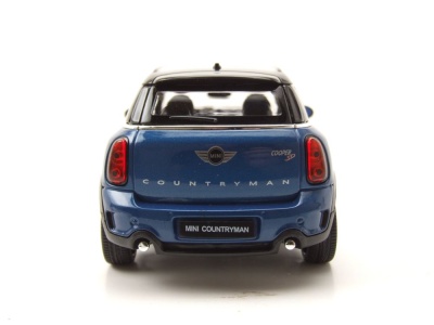 Mini Cooper S Countryman R60 blau Modellauto 1:24 Rastar