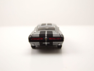 Ford Shelby Mustang GT500 1967 grau metallic Modellauto 1:64 Pop Race