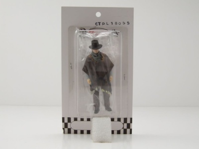 Figur Marty Poncho Hut Zurück in die Zukunft 3 für 1:18 Modelle Cartrix